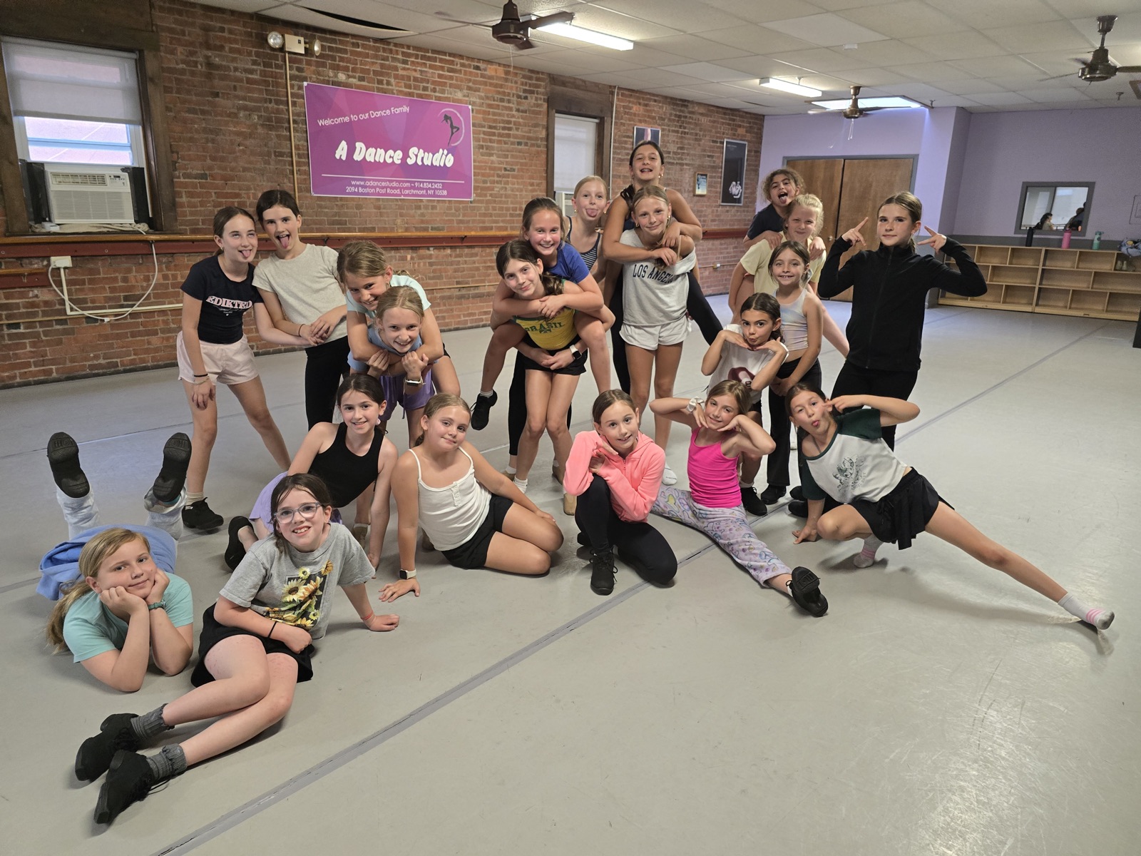 Dancers in the studio