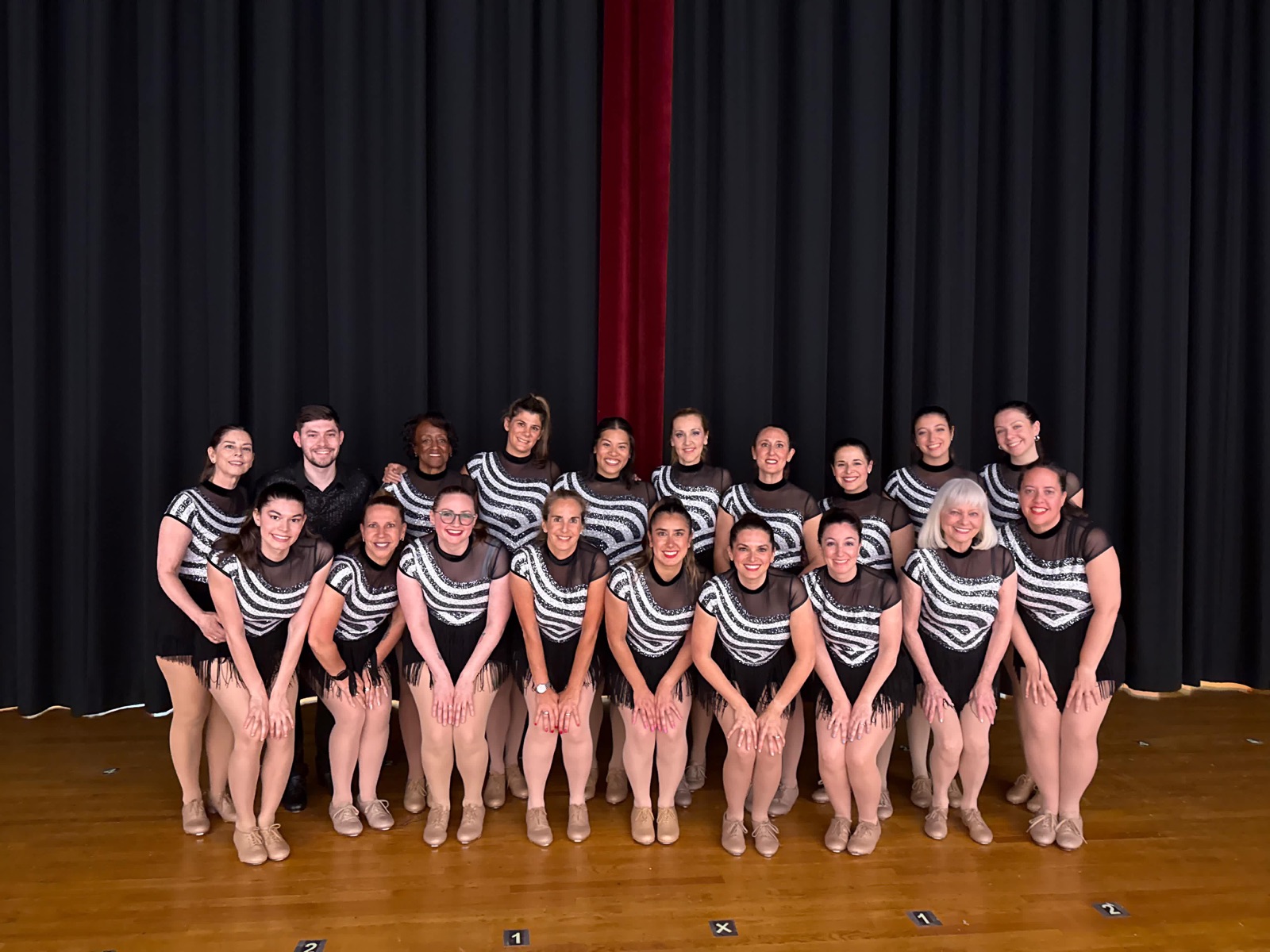 Company dancers on stage